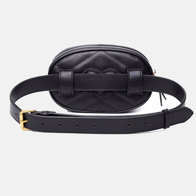 Women’s Quilted Round Waist Bags Fanny Packs image 3
