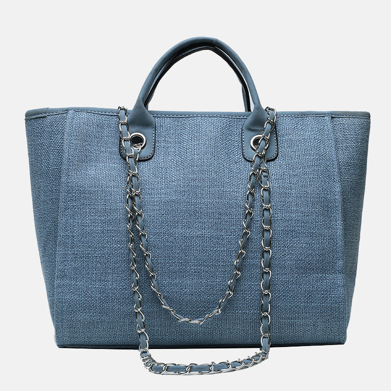 Women’s Large Canvas Beach Tote Bags image 6