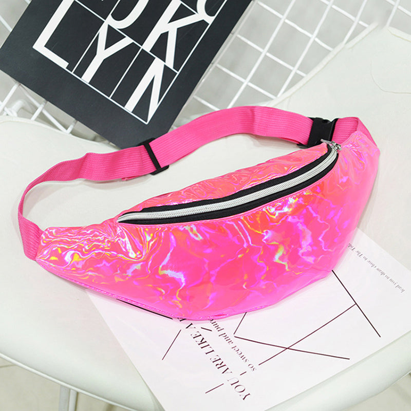 Women’s Holographic Slouchy Waist Pack Belt Bags image 13