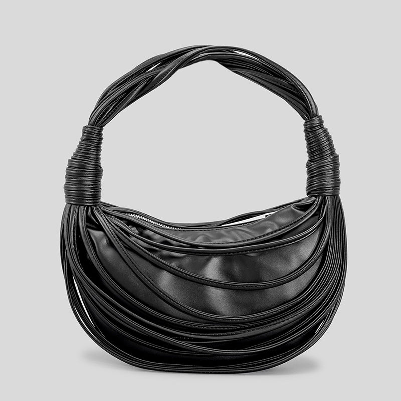 Women’s Noodles Knotted Top Handle Clutch Bags image 9