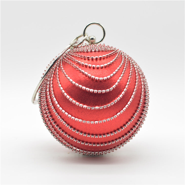 Women’s Rhinestone Chain Ball Evening Clutch image 4