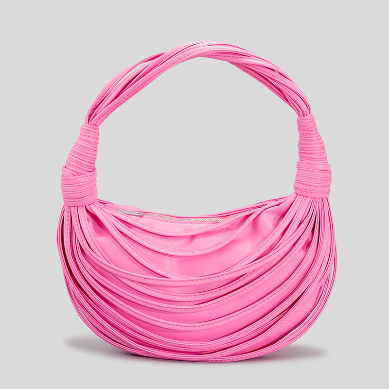 Women’s Noodles Knotted Top Handle Clutch Bags image