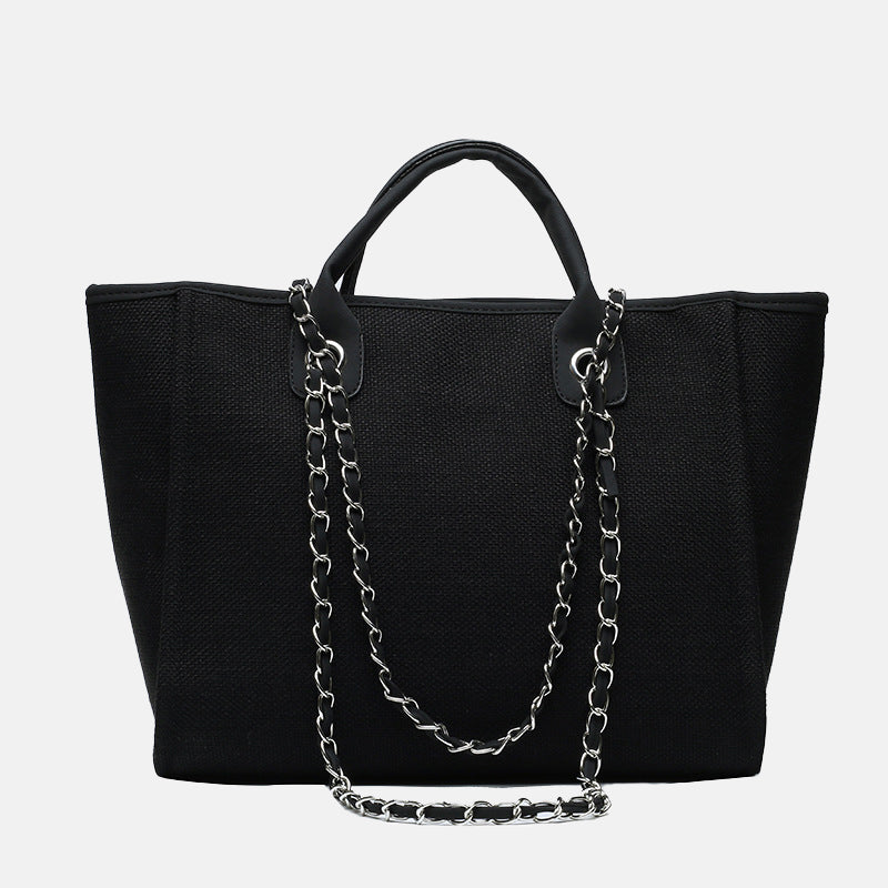 Women’s Large Canvas Beach Tote Bags image 7