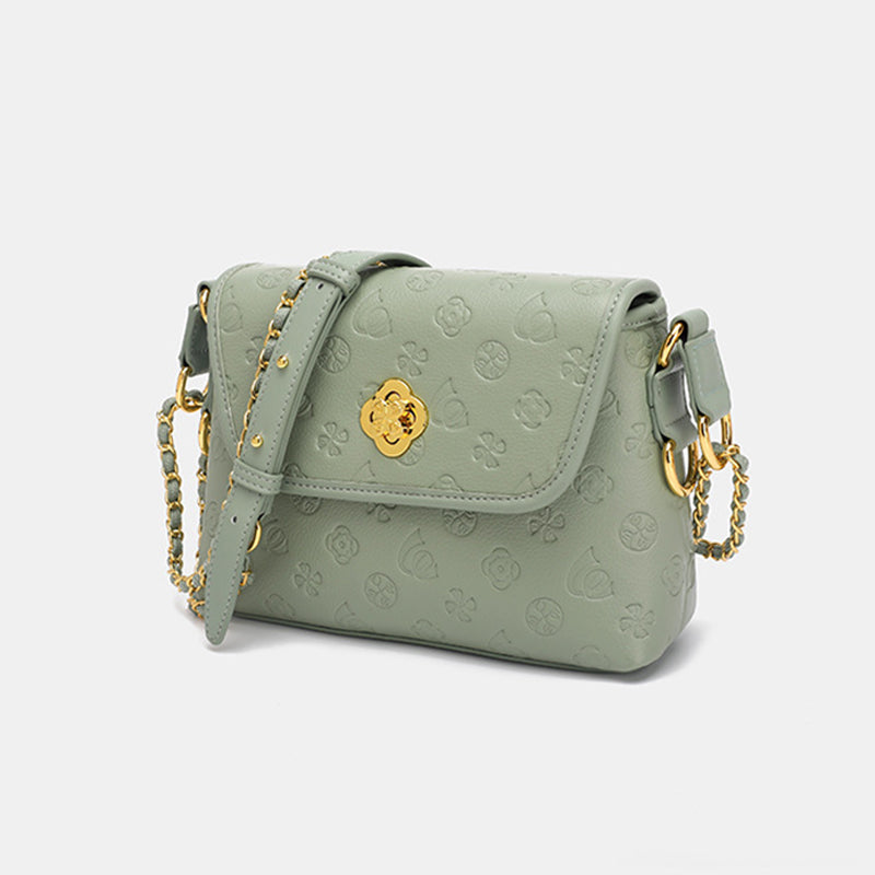 Women’s Printed Flap Crossbody Bags in Vegan Leather image 2