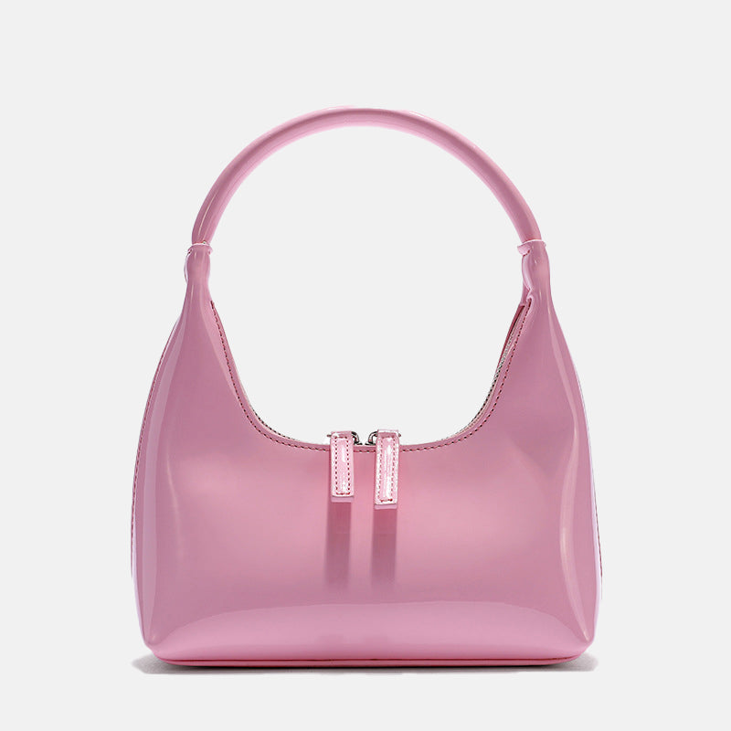 Women’s Small Genuine Leather Hobo Baguette Bags image 12