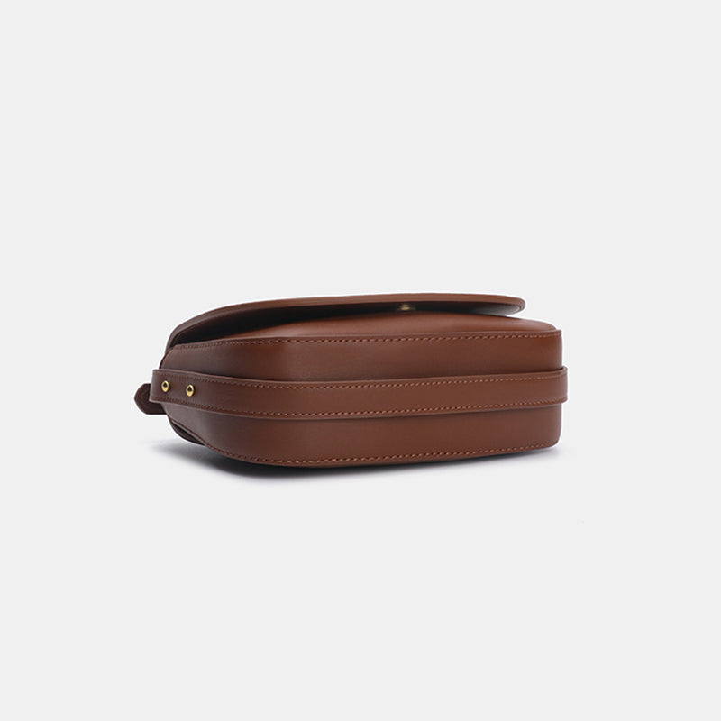 Women’s Vegan Leather Saddle Bags image 4