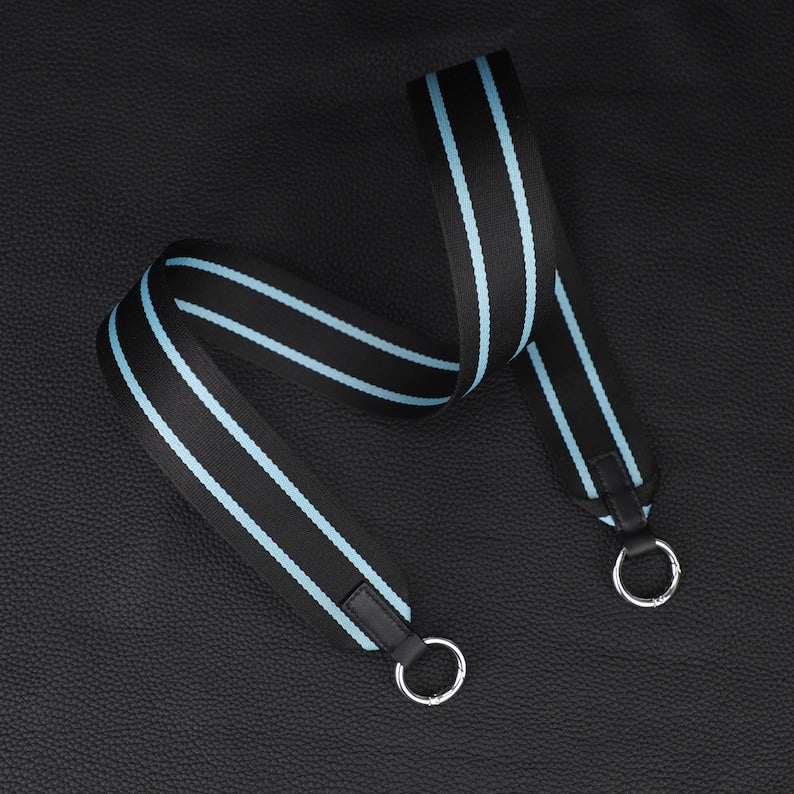 Handmade Leather Bag Strap: 5cm Wide Replacement Shoulder Strap