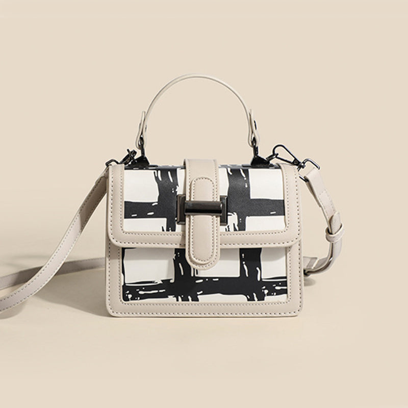 Women’s Printed Top Handle Satchel Shoulder Bags image 5