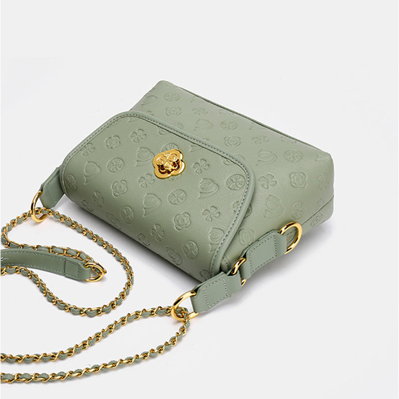 Women’s Printed Flap Crossbody Bags in Vegan Leather image 4