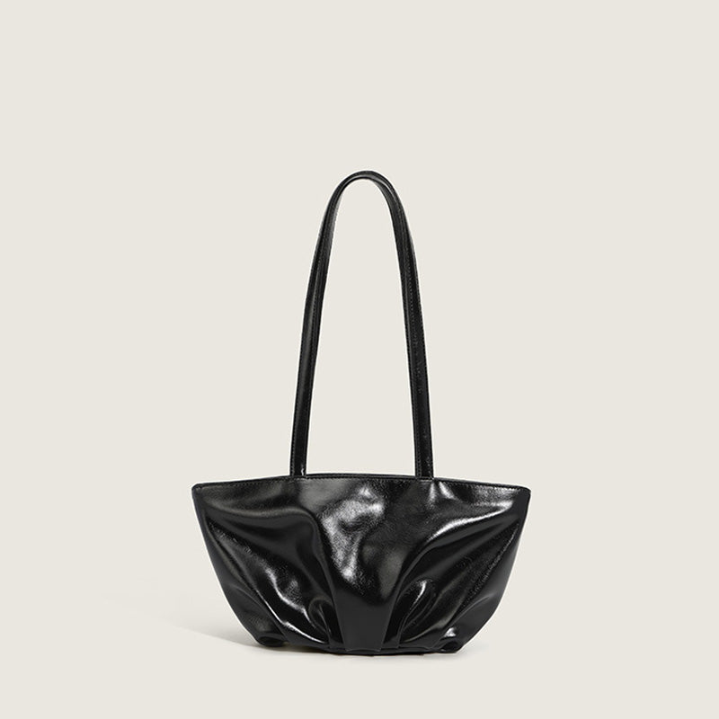 Women’s Vegan Leather Long Strap Tote Bags image