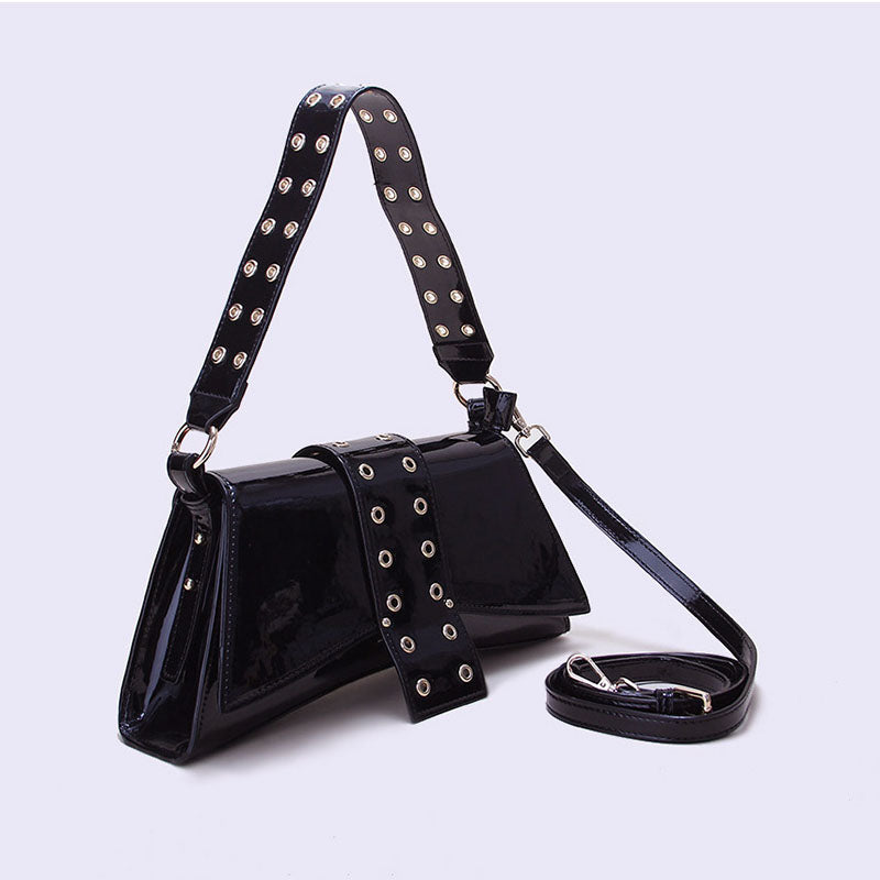 Women’s BASS Eyelet Vegan Baguette Bags image 9