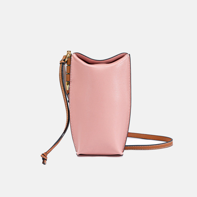 Women’s Genuine Leather Crossbody Mini Bucket Bags image 11