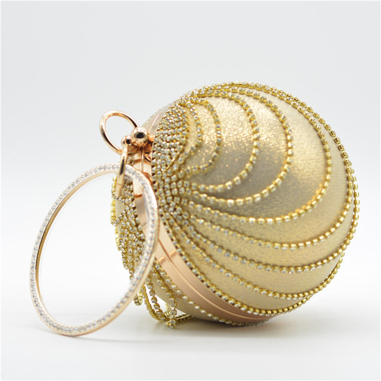 Women’s Rhinestone Chain Ball Evening Clutch image 11