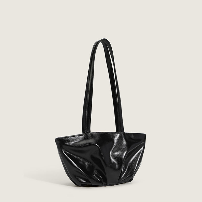 Women’s Vegan Leather Long Strap Tote Bags image 2