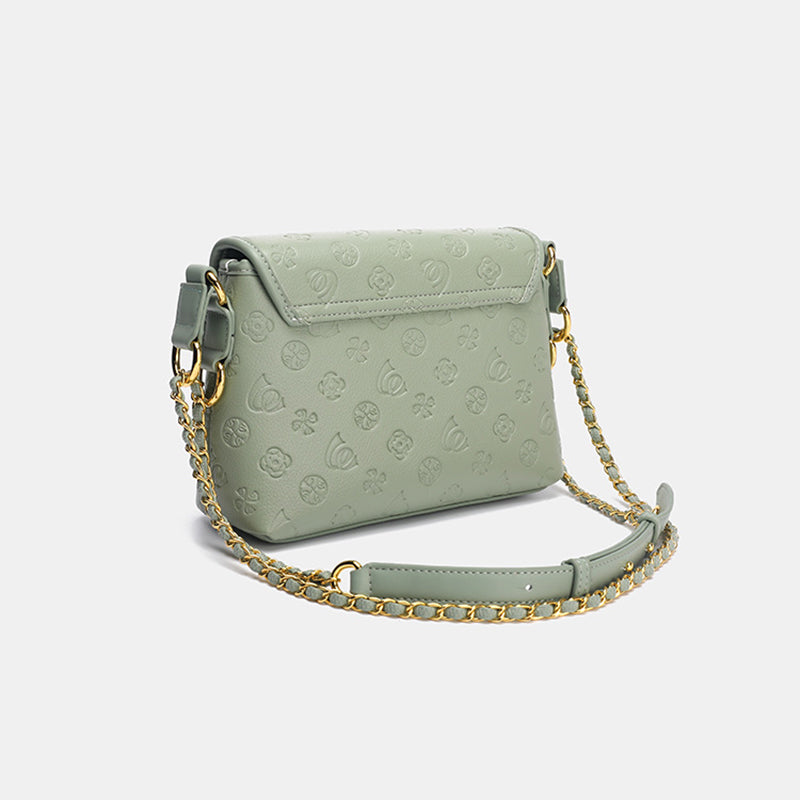 Women’s Printed Flap Crossbody Bags in Vegan Leather image 3