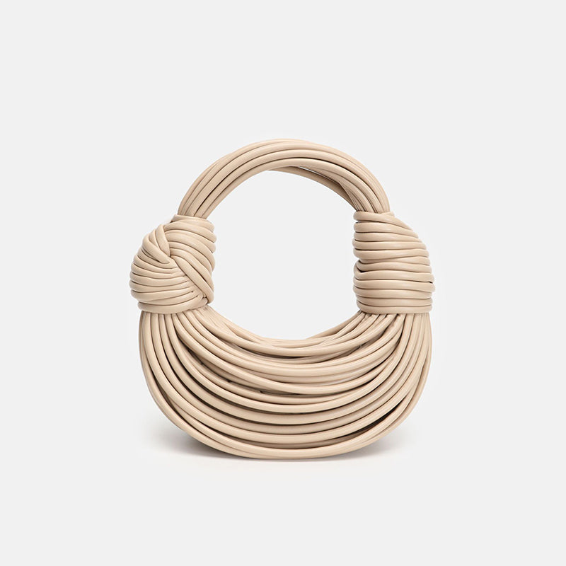 Women’s Genuine Leather Noodles Clutch Bags image 8