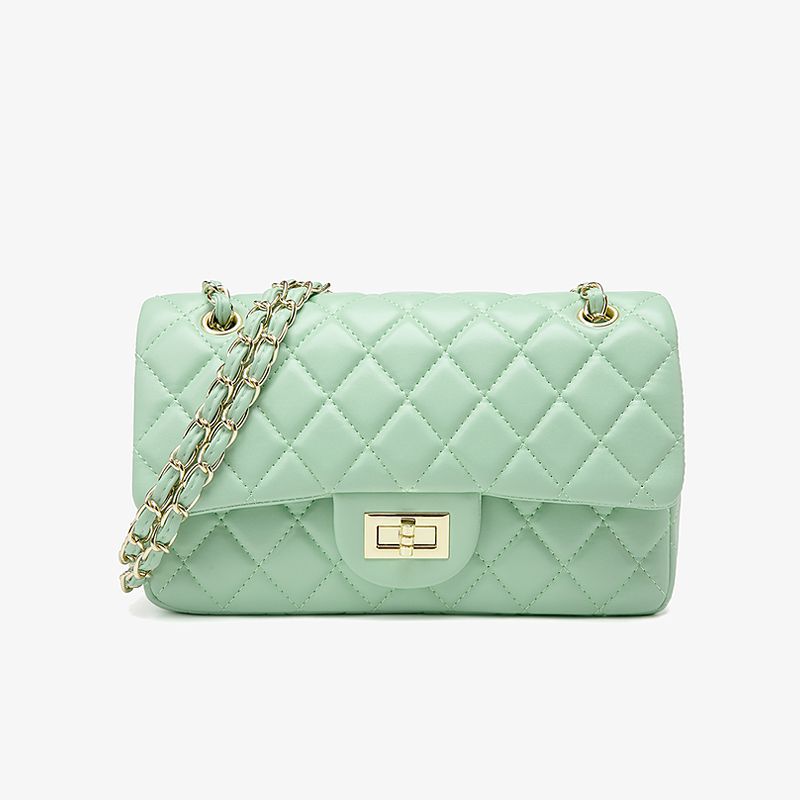 Women’s Classic Quilted Convertible Chains Crossbody Bags image 6