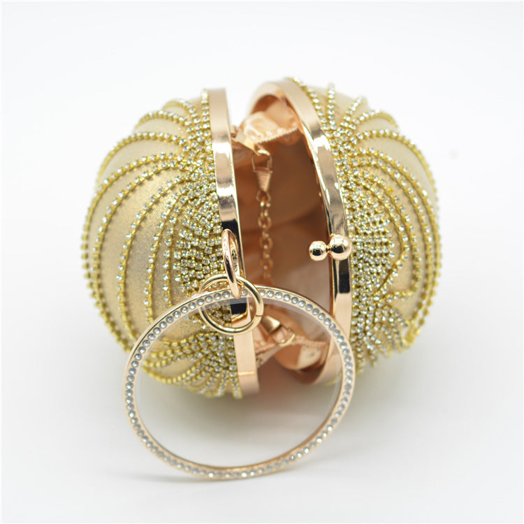 Women’s Rhinestone Chain Ball Evening Clutch image 12