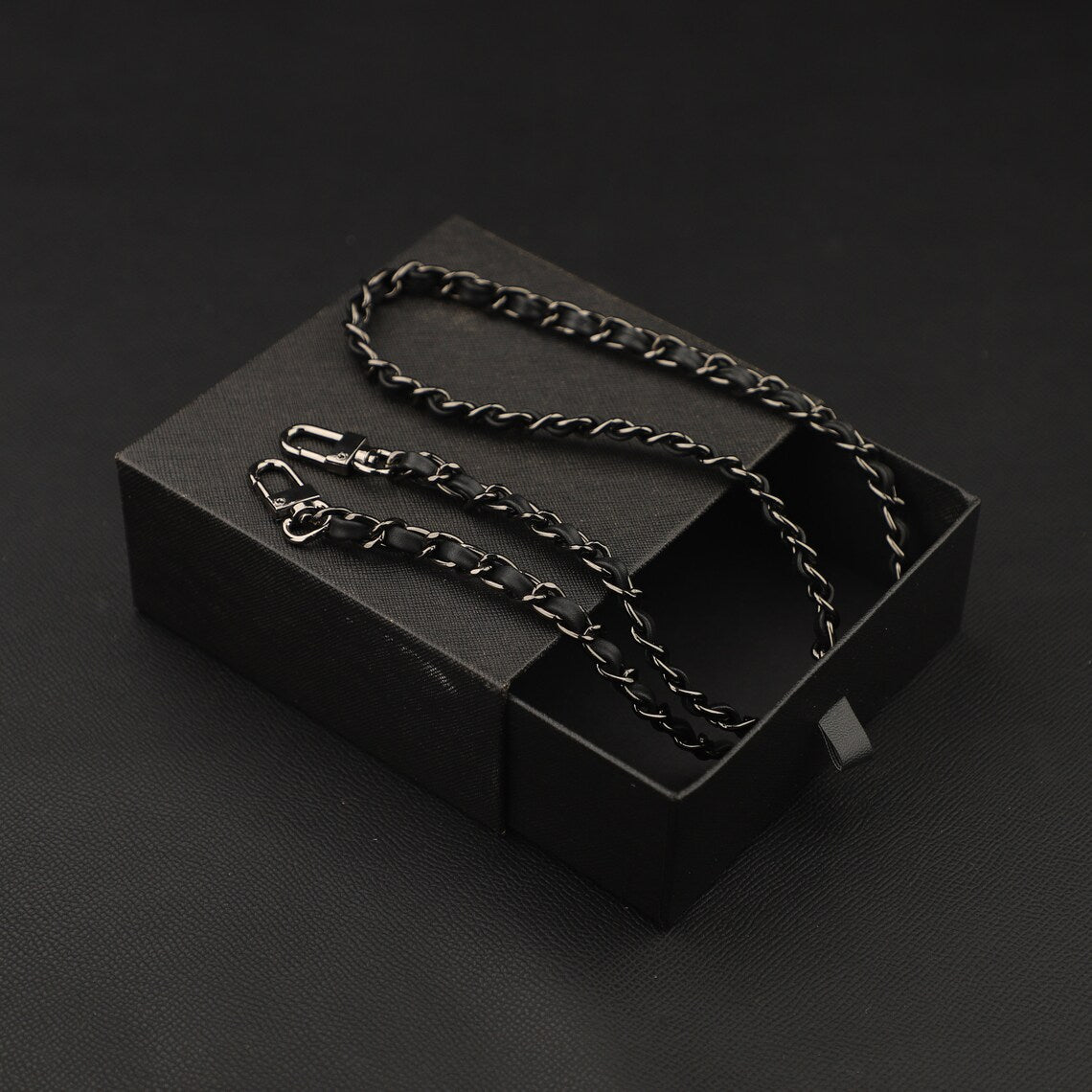 Handmade Swift Leather Chain Bag Strap: Replacement Shoulder/Crossbody