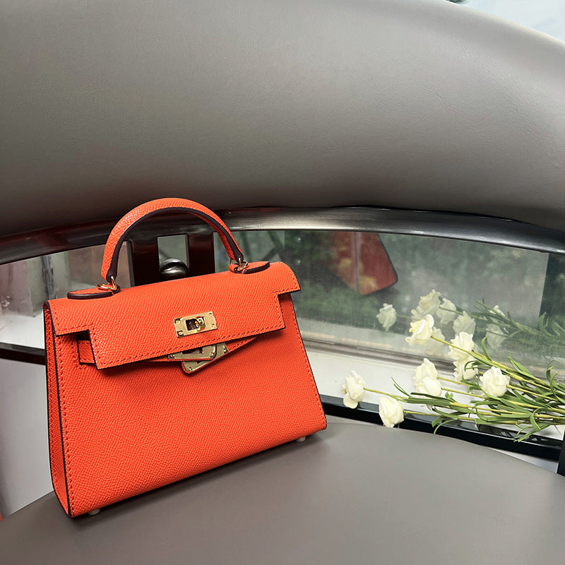 Women’s Lizard Print Genuine Leather Small Top Handle Bags with Shoulder Strap image 11