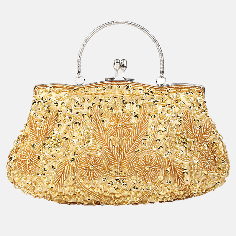 Women’s Beaded Sequined Evening Clutch Bags image 17