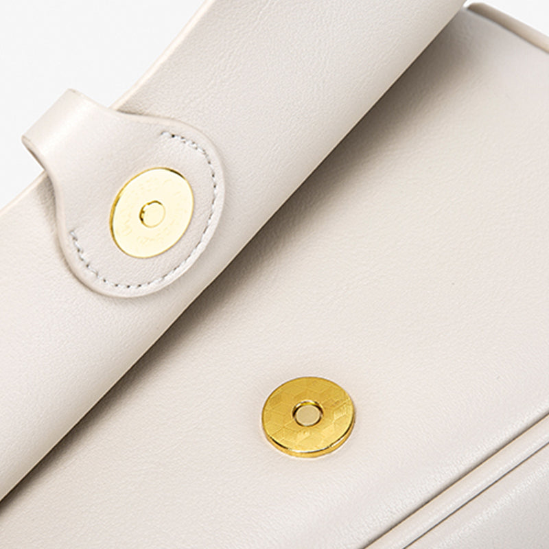 Women’s Genuine Leather Shoulder Bags with Two Straps image 4