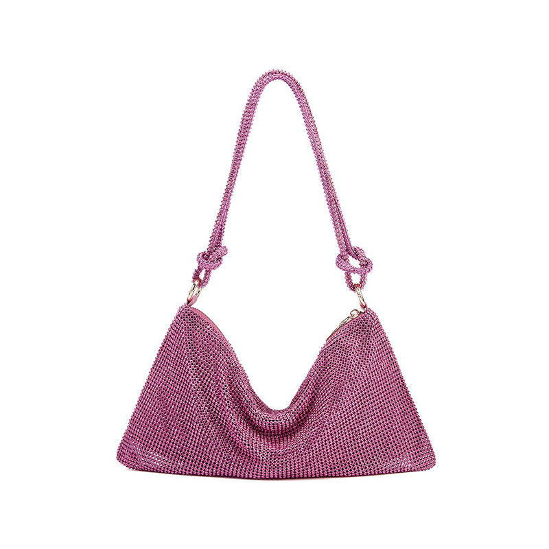 Women’s Rhinestones Evening Hobo Shoulder Bags image 6