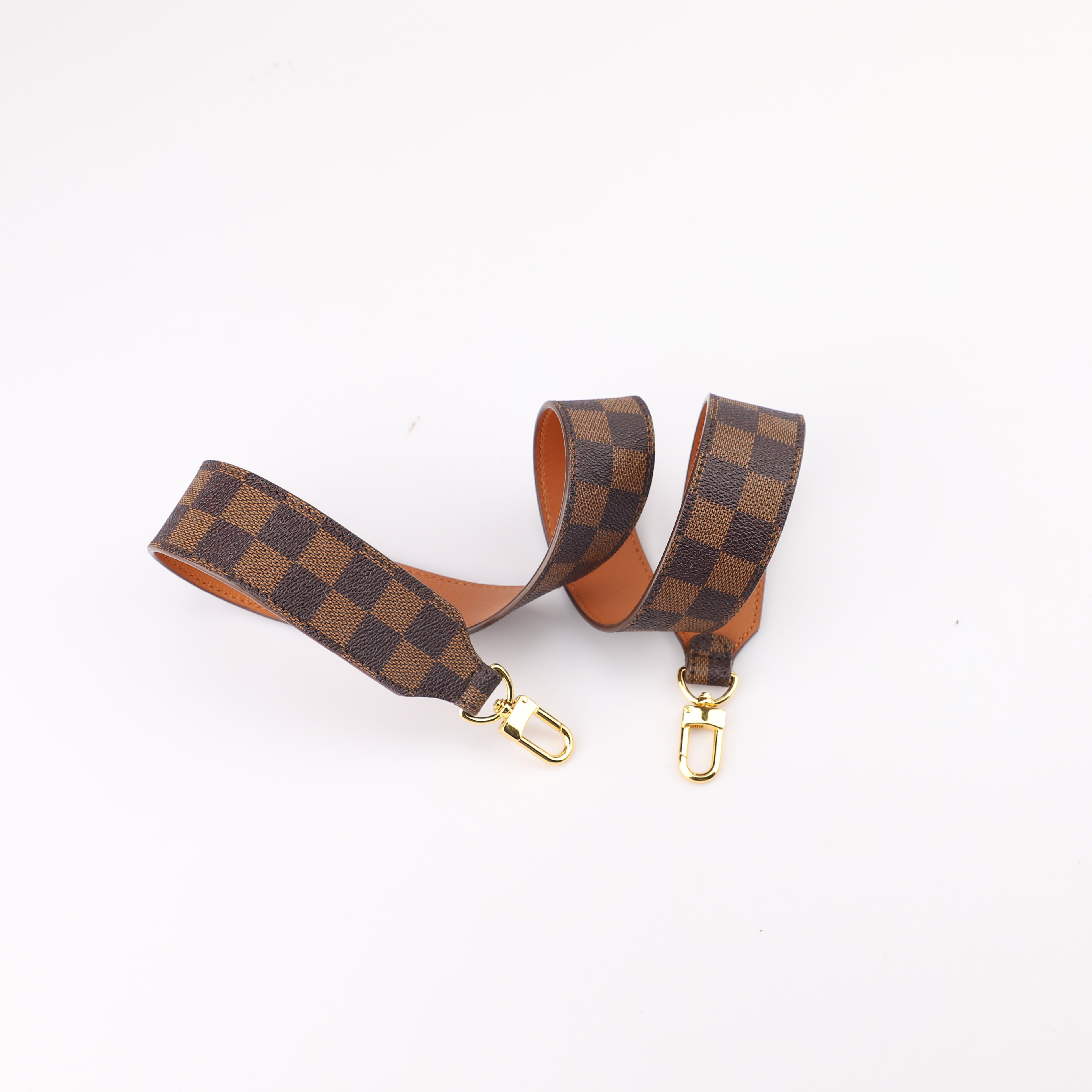 Suitable for LV Neverfull with Vachetta leather shoulder strap modification to Graceful underarm crossbody leather strap.