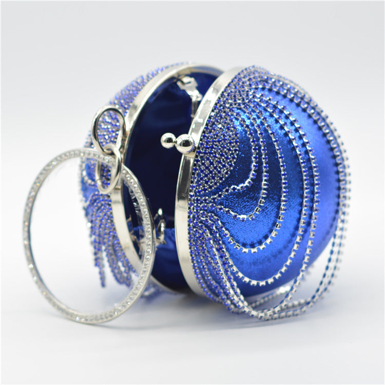 Women’s Rhinestone Chain Ball Evening Clutch image 15