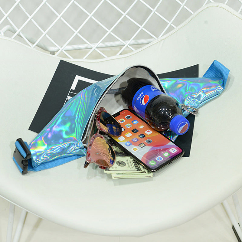 Women’s Holographic Slouchy Waist Pack Belt Bags image 7