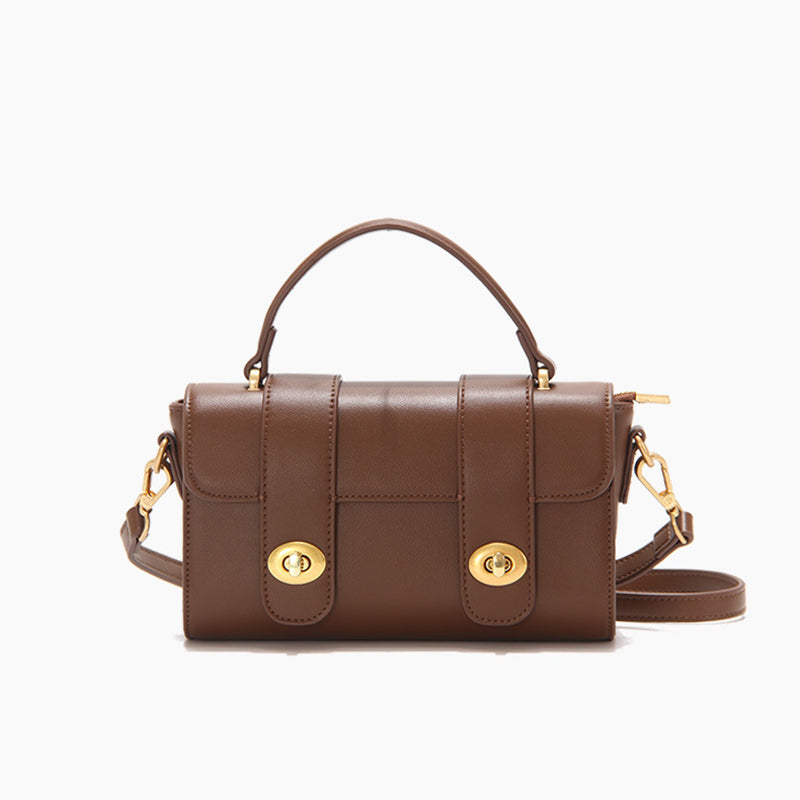 Women’s Brown Crossbody Handbags in Vegan Leather image