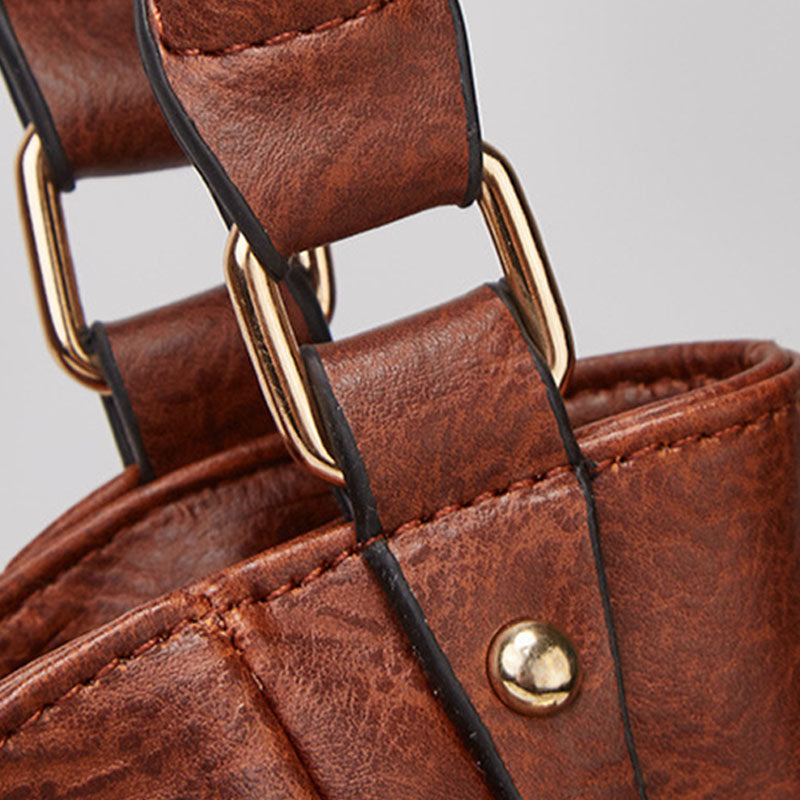 Women’s Large Hobo Tote Bags in Vegan Leather image 6