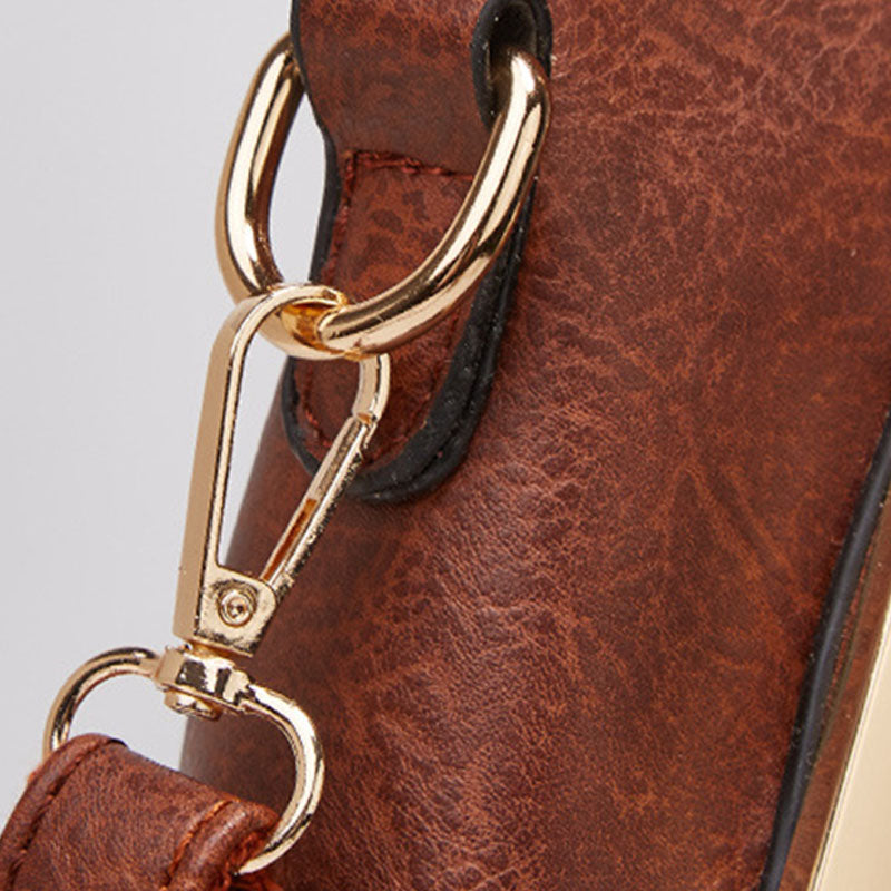 Women’s Large Hobo Tote Bags in Vegan Leather image 7