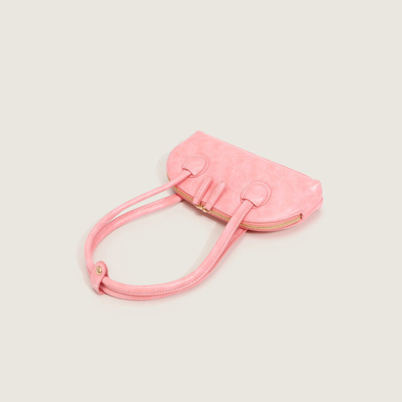 Women’s Small Baguette Shoulder Bags with Zipper image 4