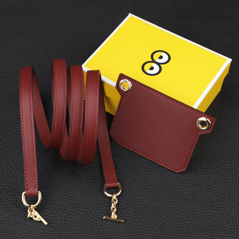 12mm Evercolor Leather Shoulder Strap: Roulis Slim Wallet Crossbody Strap