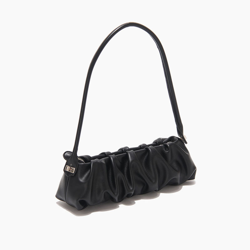 Women’s Slouchy Baguette Bags in Vegan Leather image 10