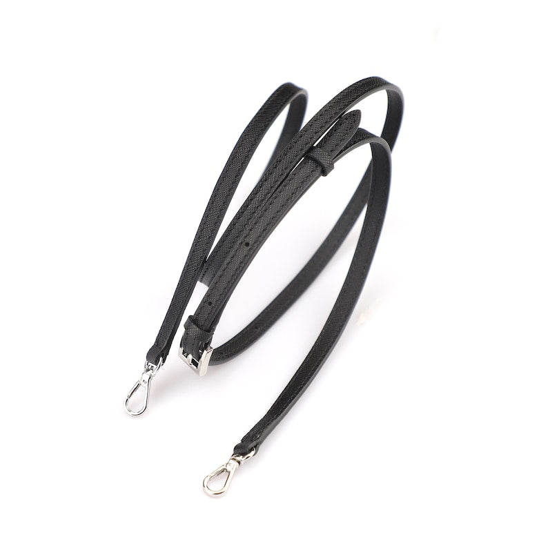 Hermès Style Cross-Grain Leather Adjustable Bandoulière (10mm Ultra-Slim): Replacement Crossbody Strap for Mini Bags