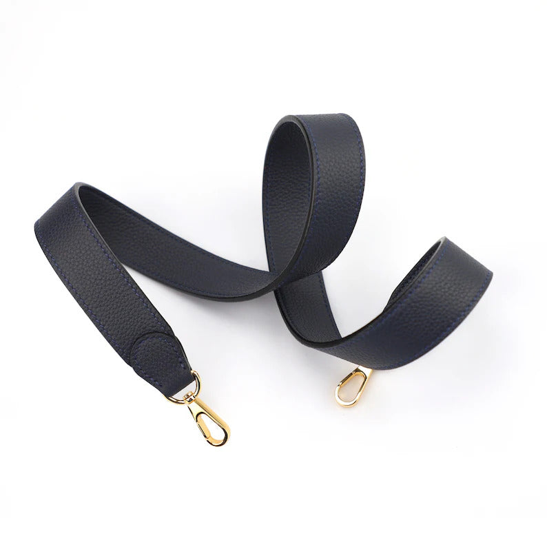 Hermès Style Togo Leather Bandoulière (38mm Wide): Compatible Shoulder Strap Replacement for Kelly Bag