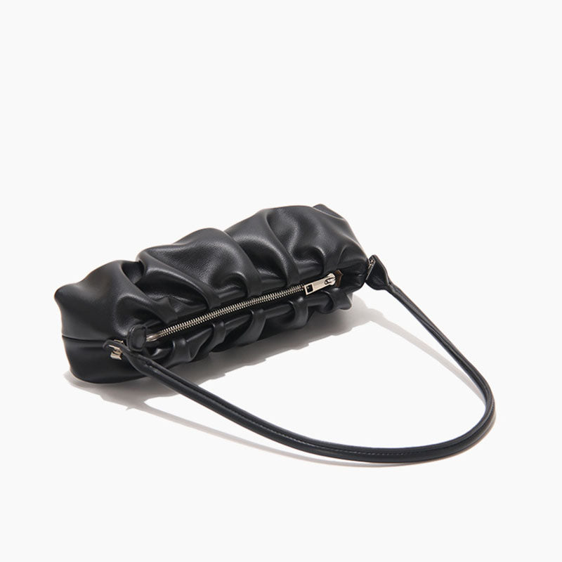 Women’s Slouchy Baguette Bags in Vegan Leather image 11