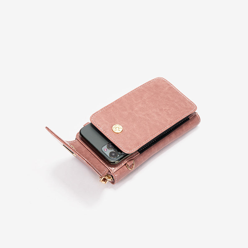 Women’s Crossbody Wallet in Vegan Leather image 4