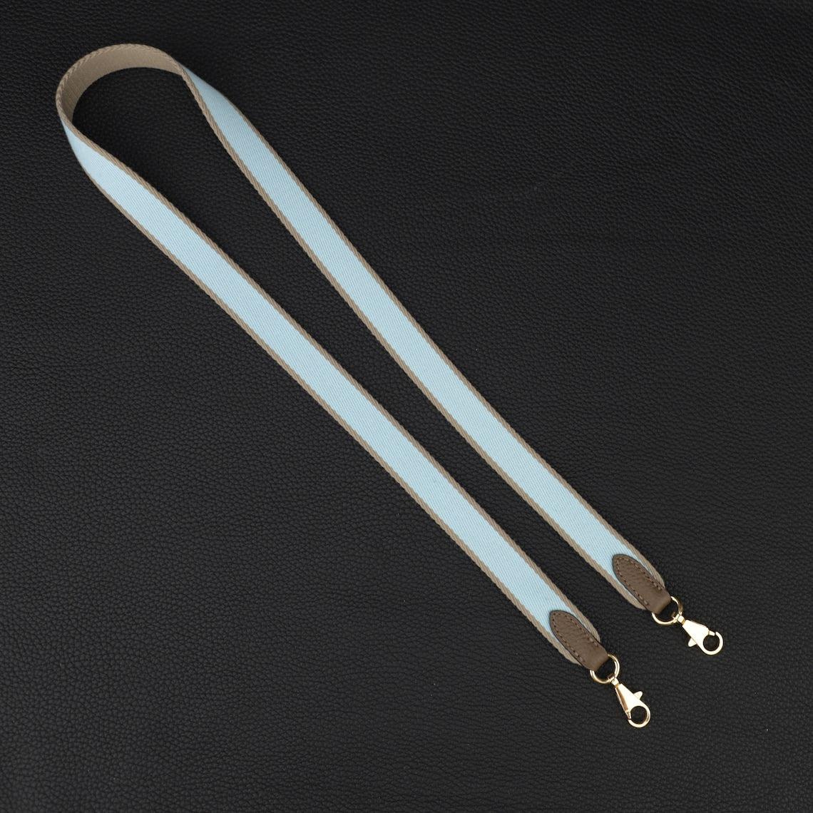 25mm Bi-color canvas shoulder bag strap for evelyn TPM