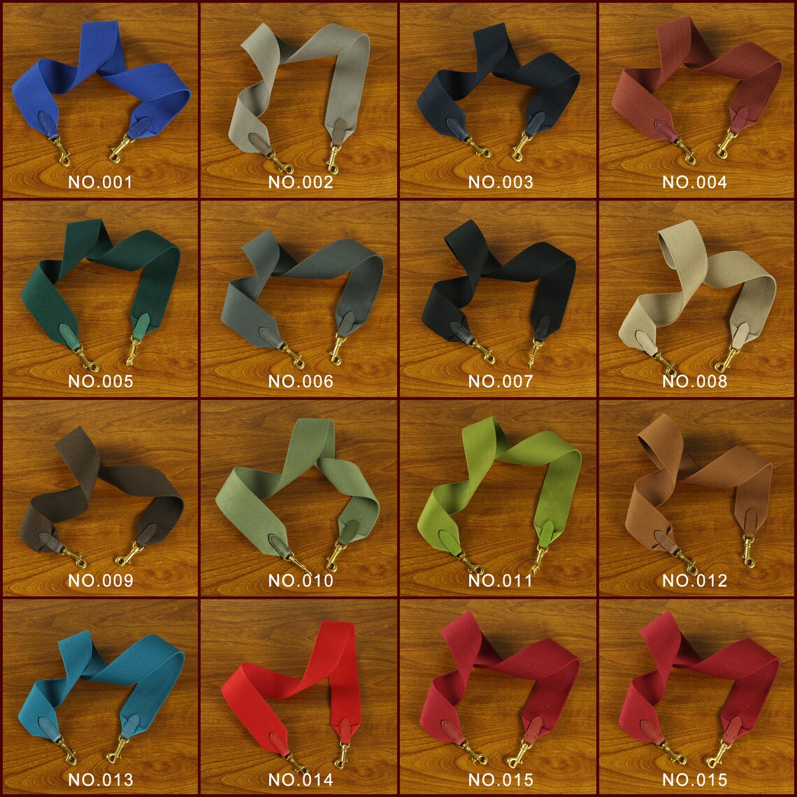 2.5 inch width canvas shoulder bag strap for Sangle bag,15 colours Option