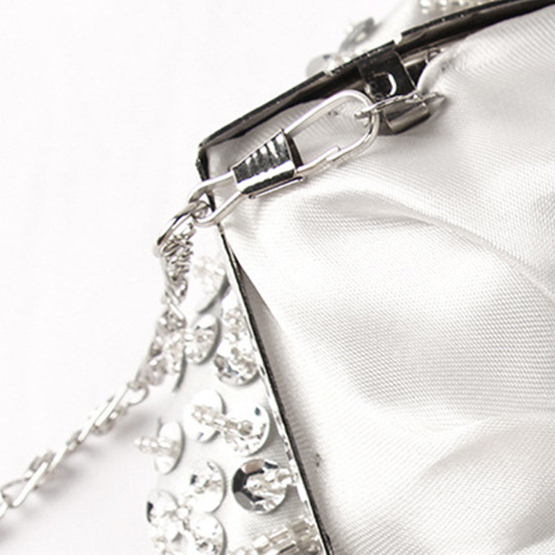 Women’s Beaded Sequined Evening Clutch Bags image 4