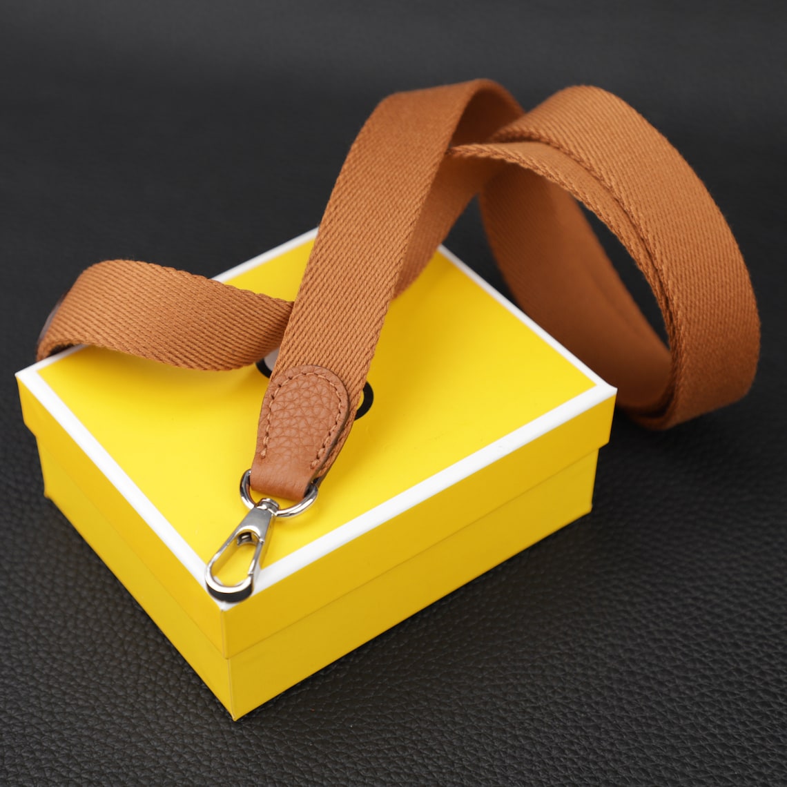 Gold Canvas Bag Strap (25mm) - Fits Evelyne TPM, Picotin, Mini Kelly II