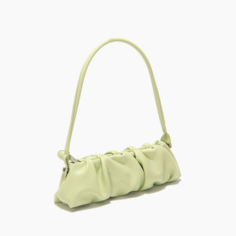 Women’s Slouchy Baguette Bags in Vegan Leather image 17