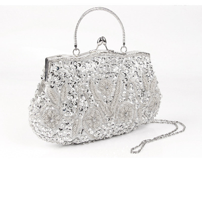 Women’s Beaded Sequined Evening Clutch Bags image 2