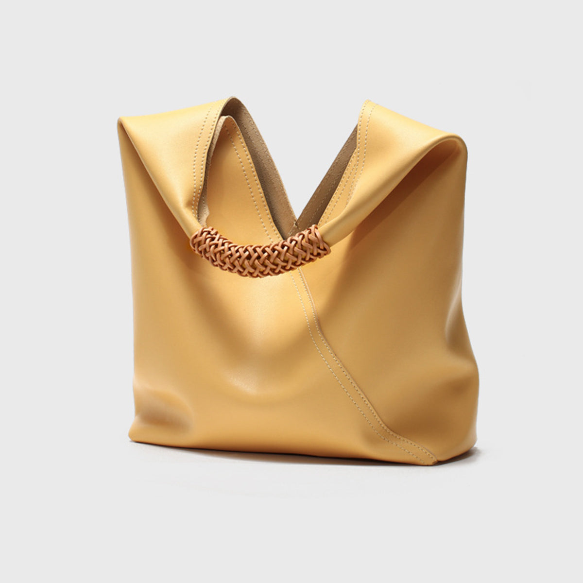 Women’s Genuine Leather Shoulder Hobo Bags with Inner Bags image 2