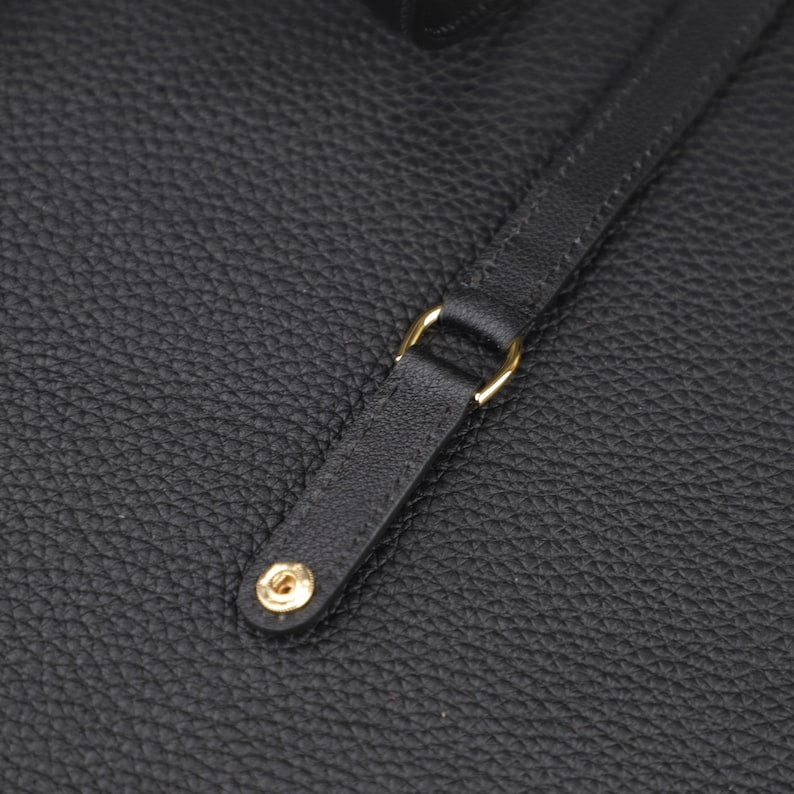 Hermès Style Evercolor Leather Bandoulière (15mm Slim): Compatible Shoulder/Crossbody Strap for Mini Bags