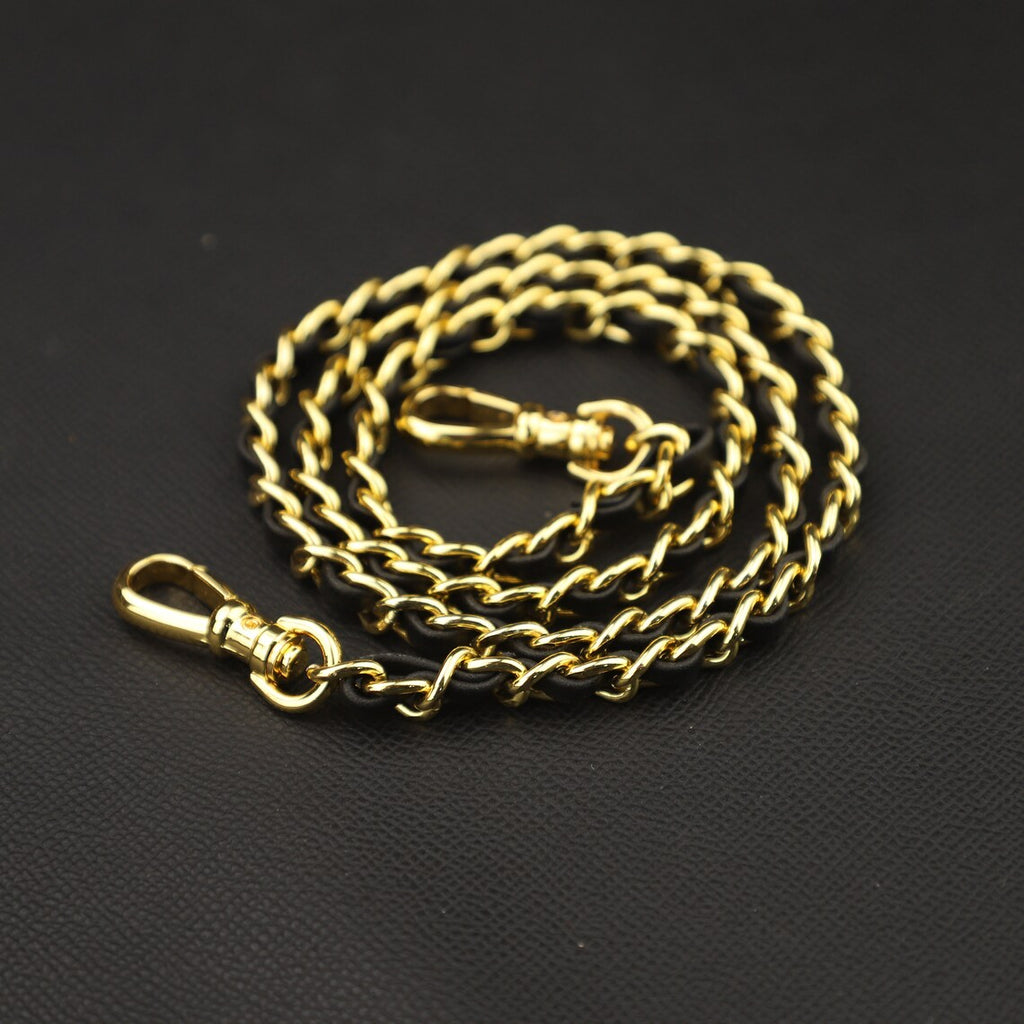 Handmade Swift Leather Chain Bag Strap: Replacement Shoulder/Crossbody