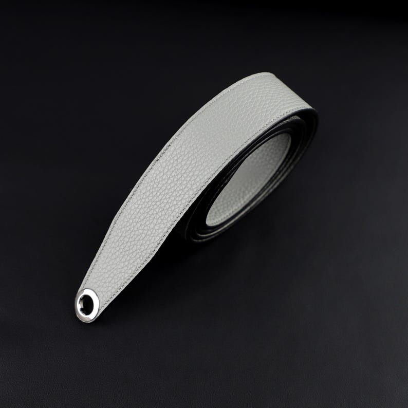 Hermès Style Togo Leather Bandoulière (40mm Wide): Compatible Shoulder/Crossbody Strap Replacement for Herbag